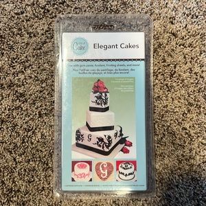 NIB Cricut Cake Elegant Cake Shape Set